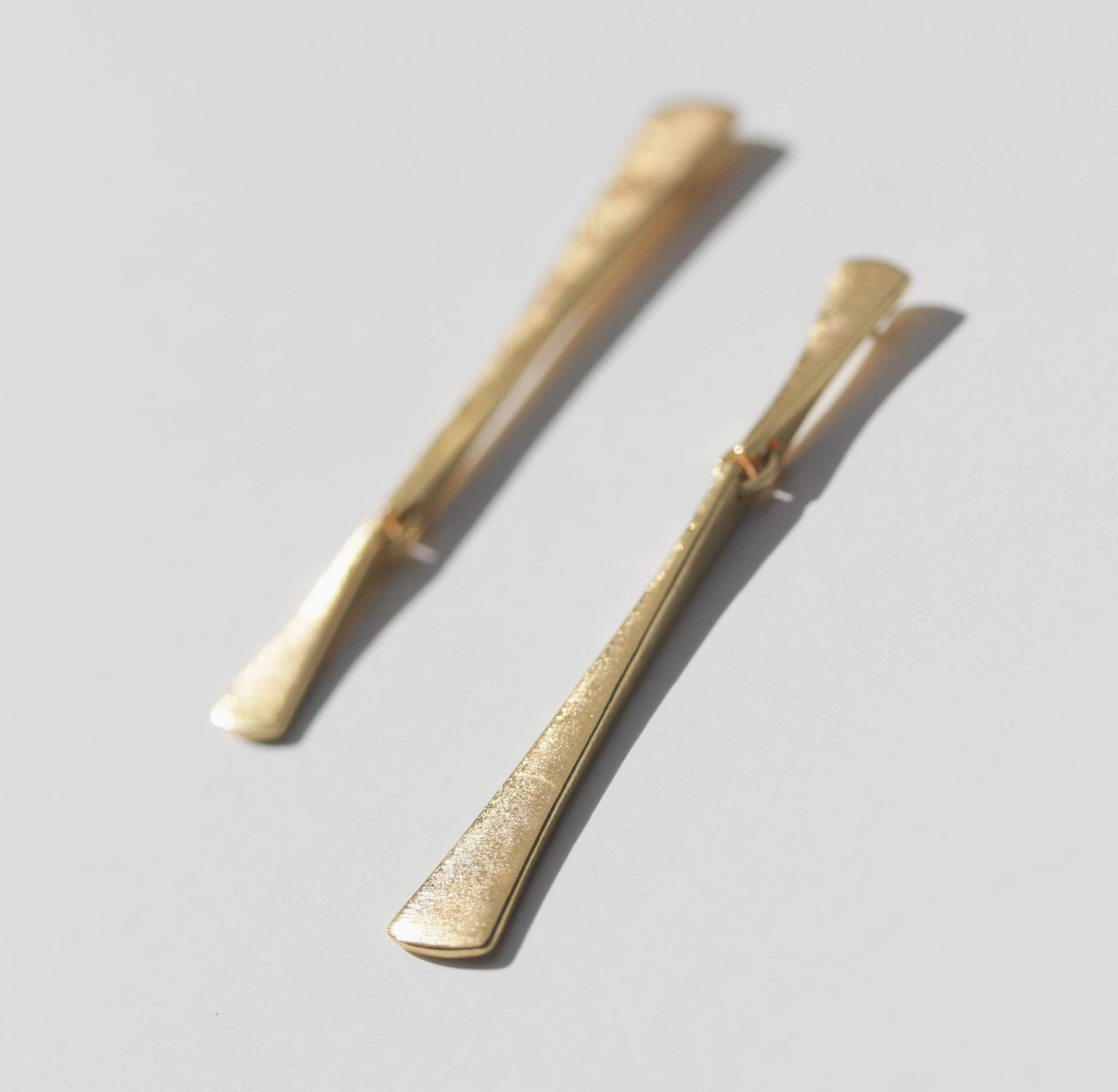 Reverse Gold earrings