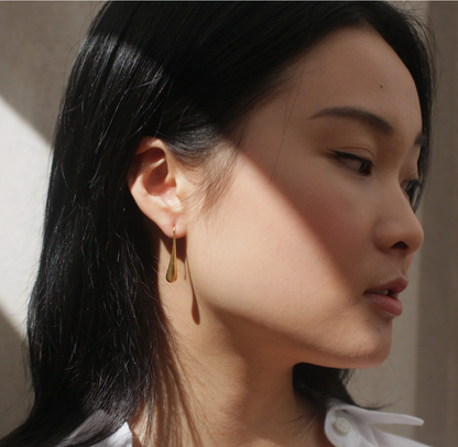 Droplet Gold earrings