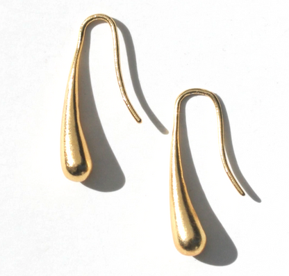 Droplet Gold earrings