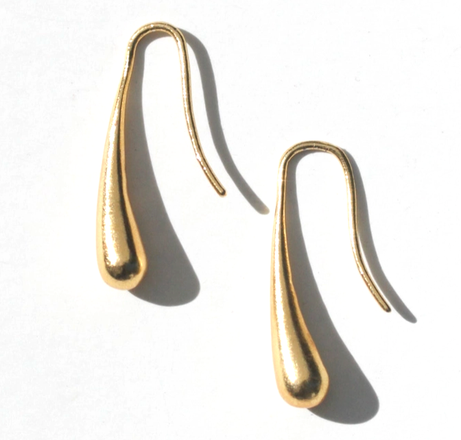 Droplet Gold earrings