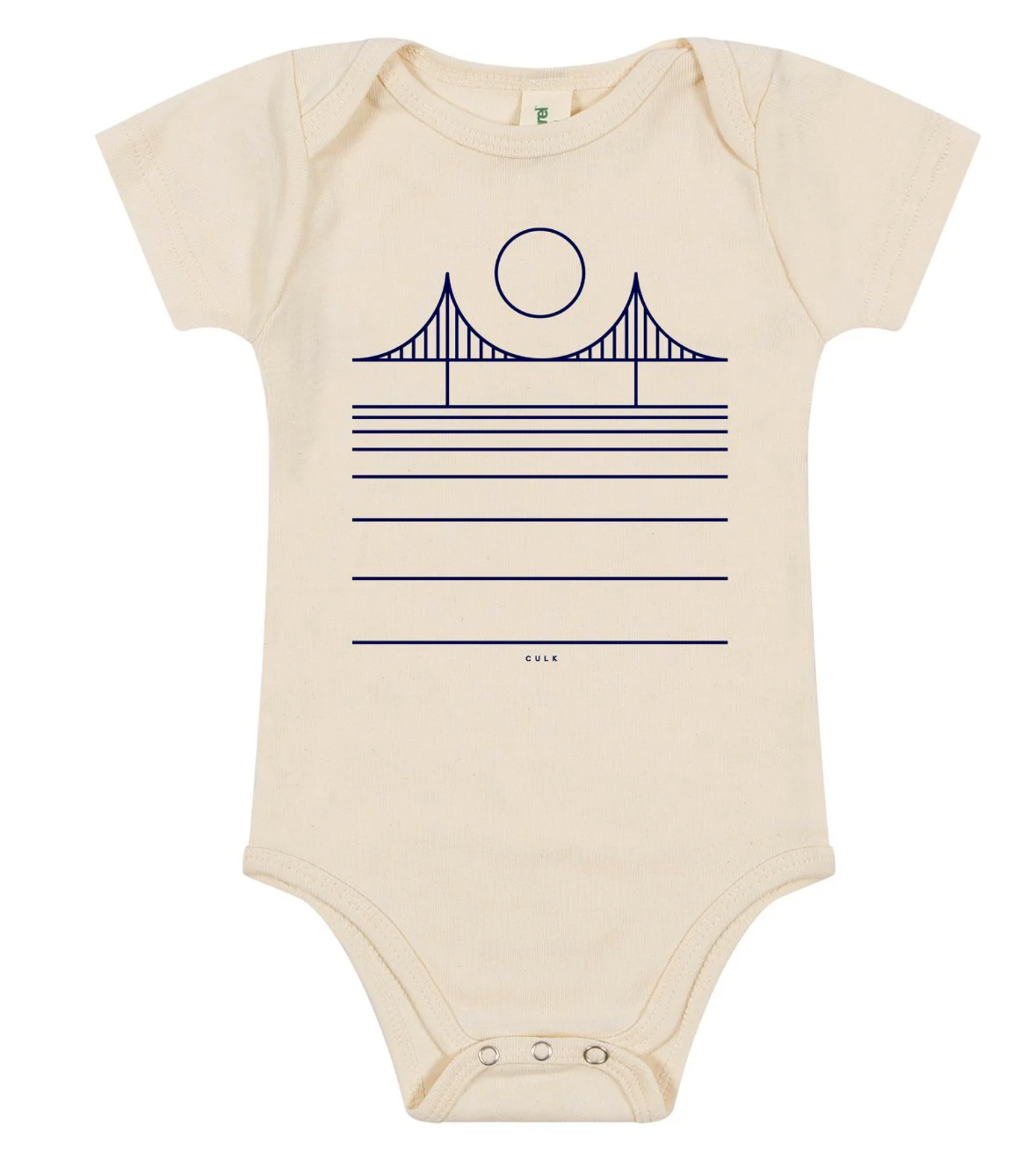 Minimal Bridge onesie