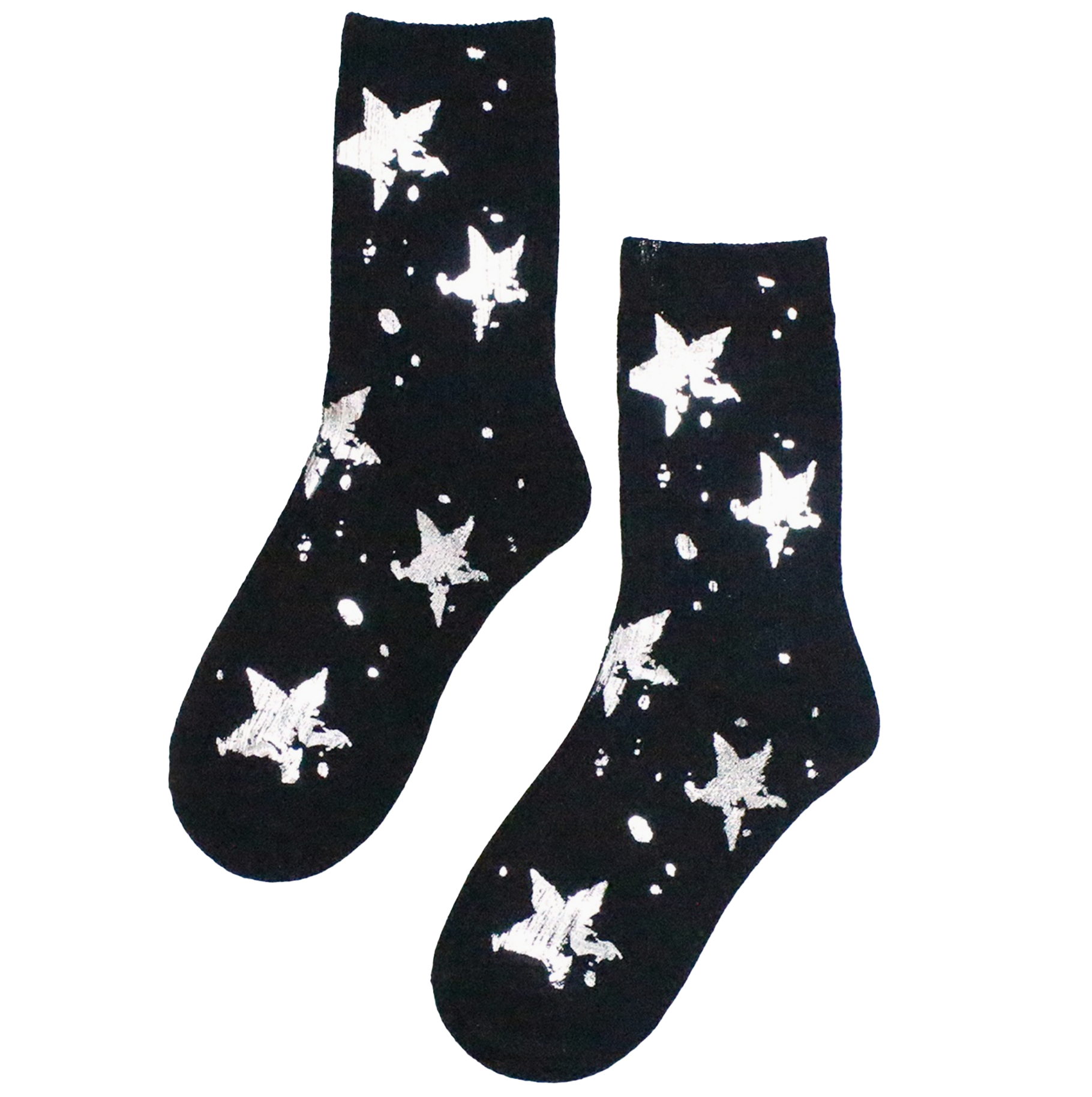 Metallic Star socks