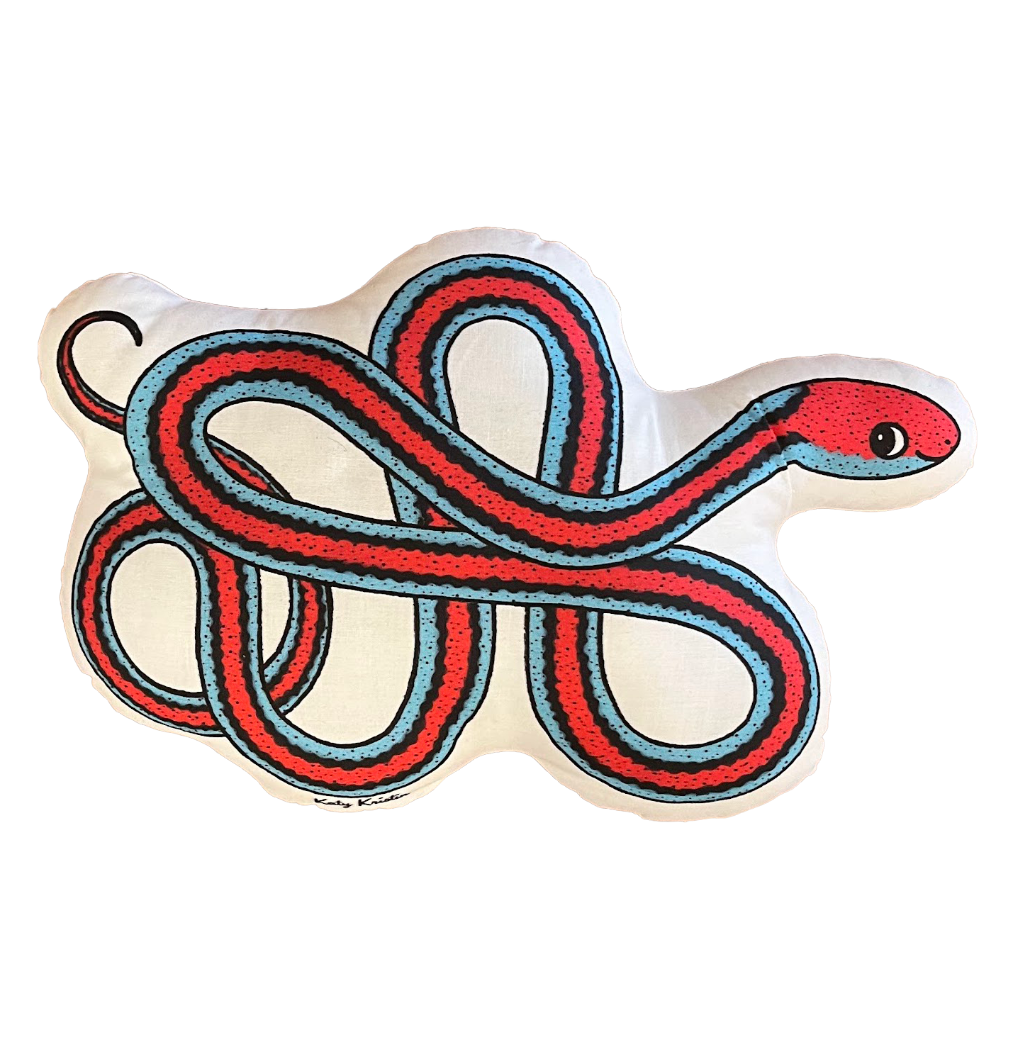 California Garter Snake Pillow