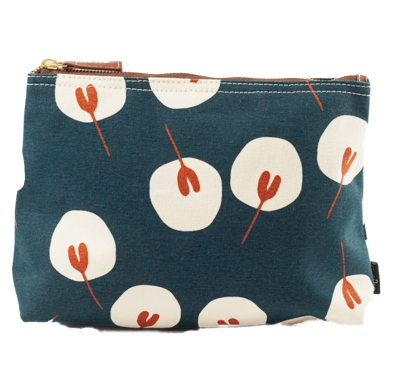 Large Canvas Pouch - Tansy