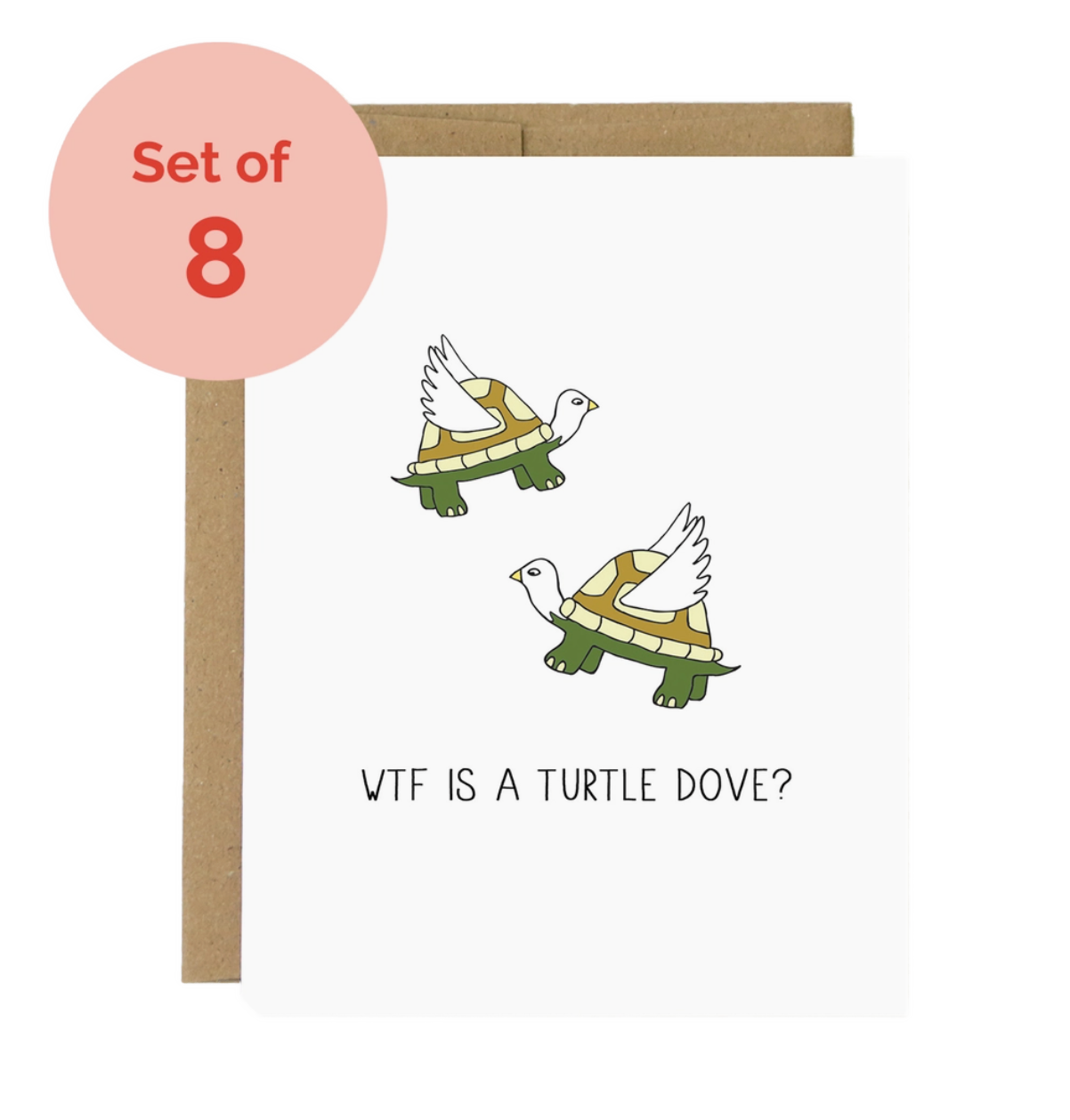 Turtle Dove Greeting Card / Card Pack