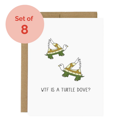 Turtle Dove Greeting Card / Card Pack