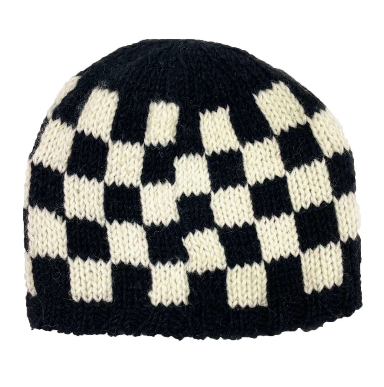 Checkered Beanie