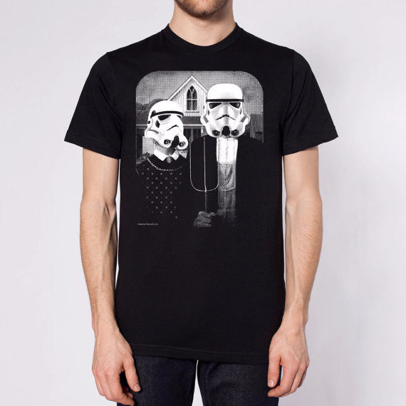 Stormtrooper American Gothic T-Shirt