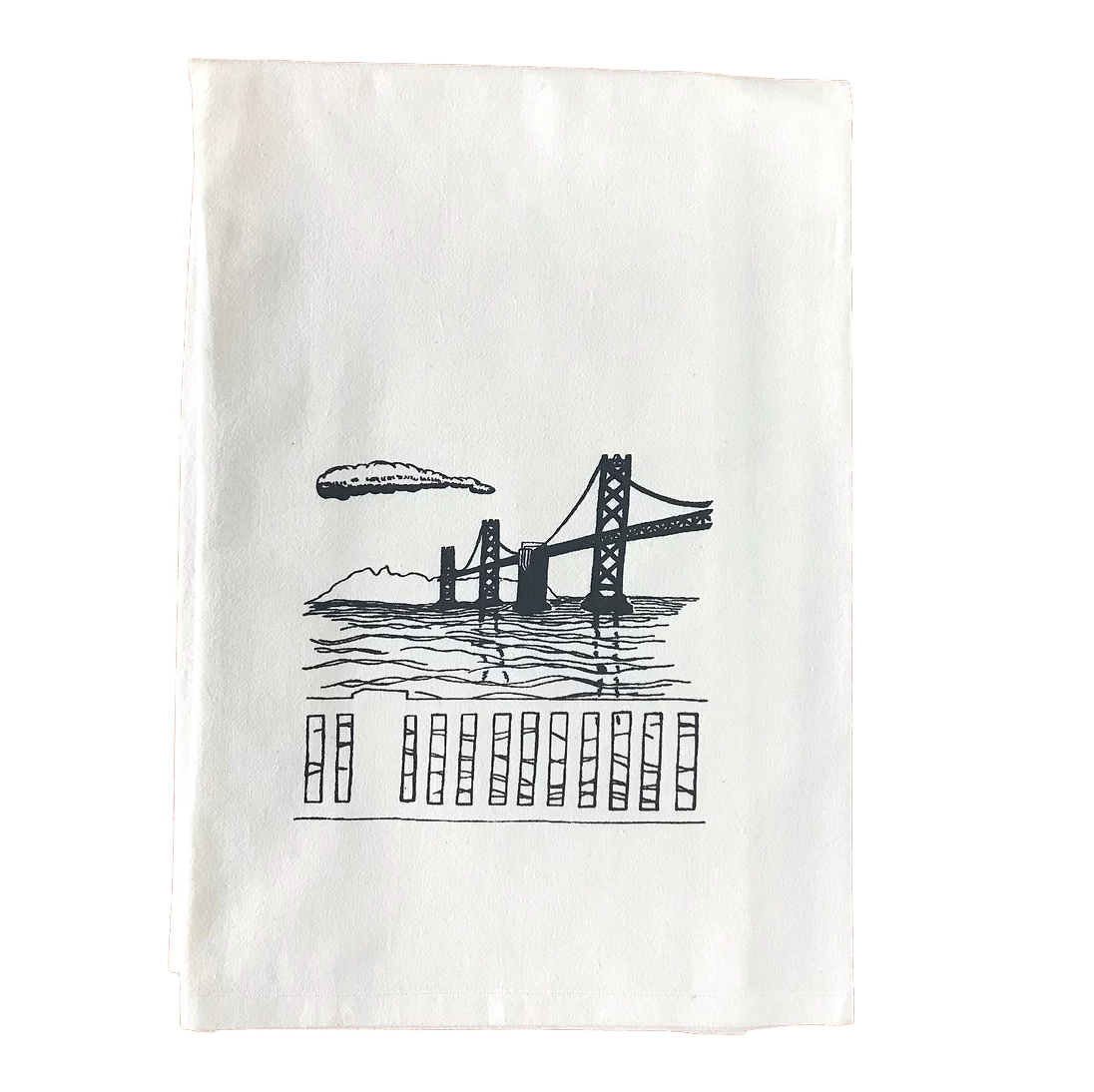 Bay Bridge Tea Towel