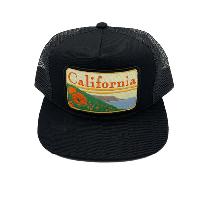 California Poppies Pocket Hat