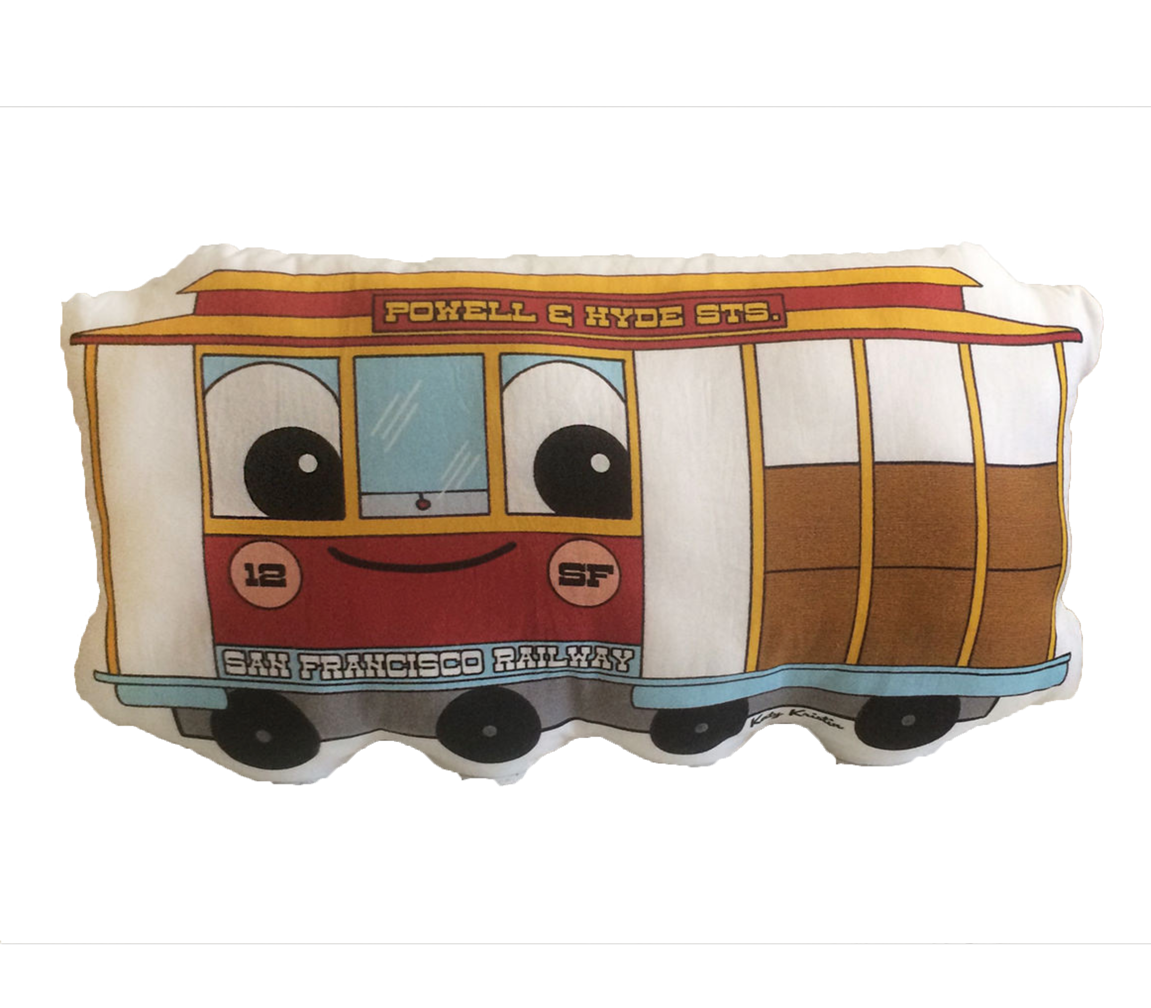 Cable Car Pillow