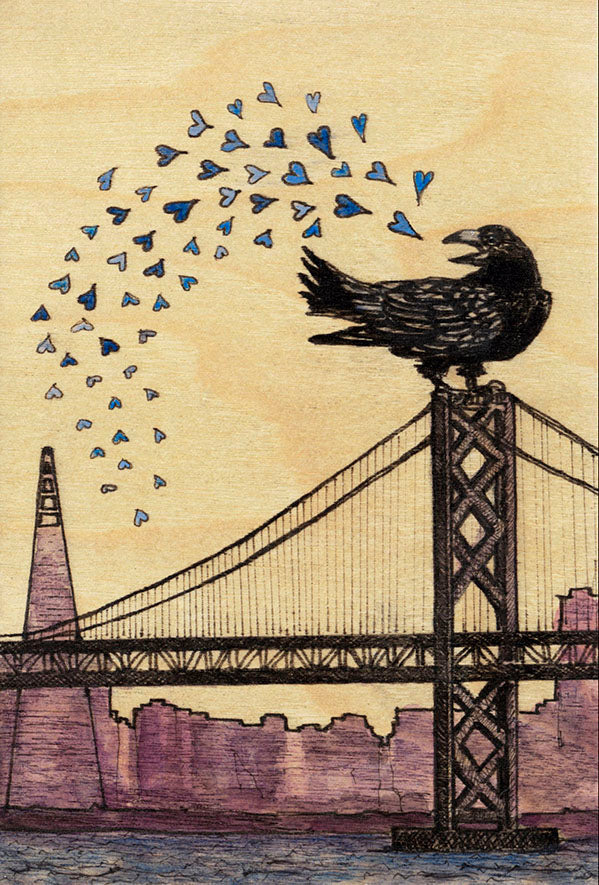 Crow Bay Bridge Art Print