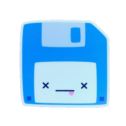 Dead Floppy sticker