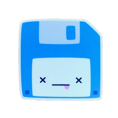 Dead Floppy sticker