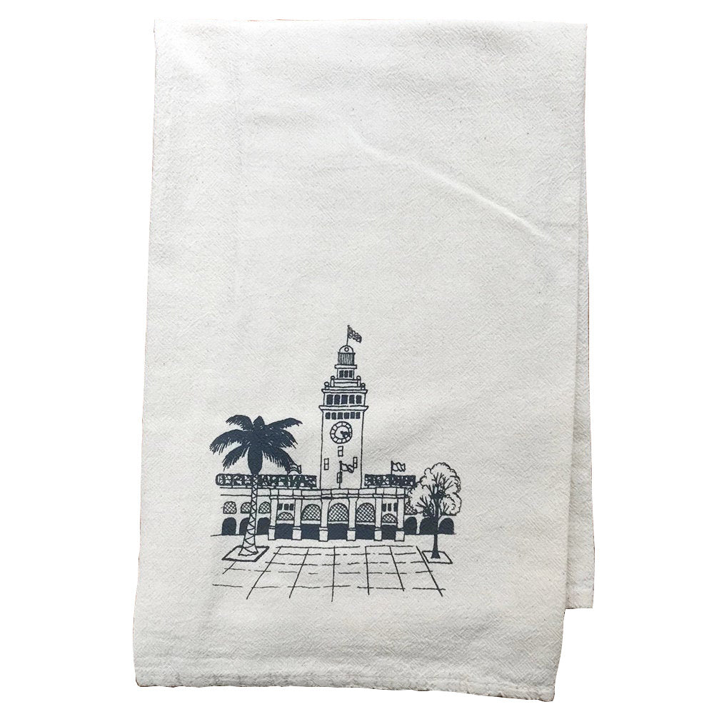 Ferry Building Tea Towel