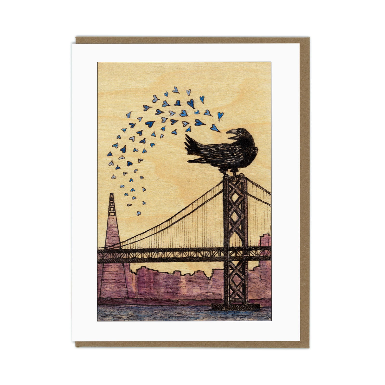 Crow Bay Bridge Greeting Card