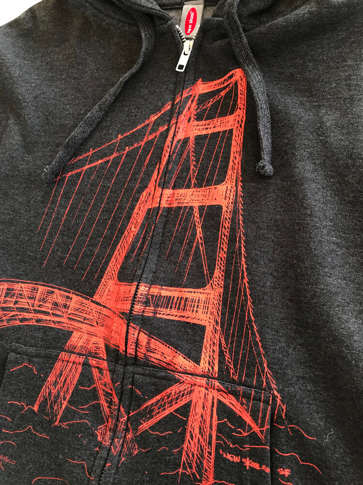 GGB Sketch Zip Hoodie