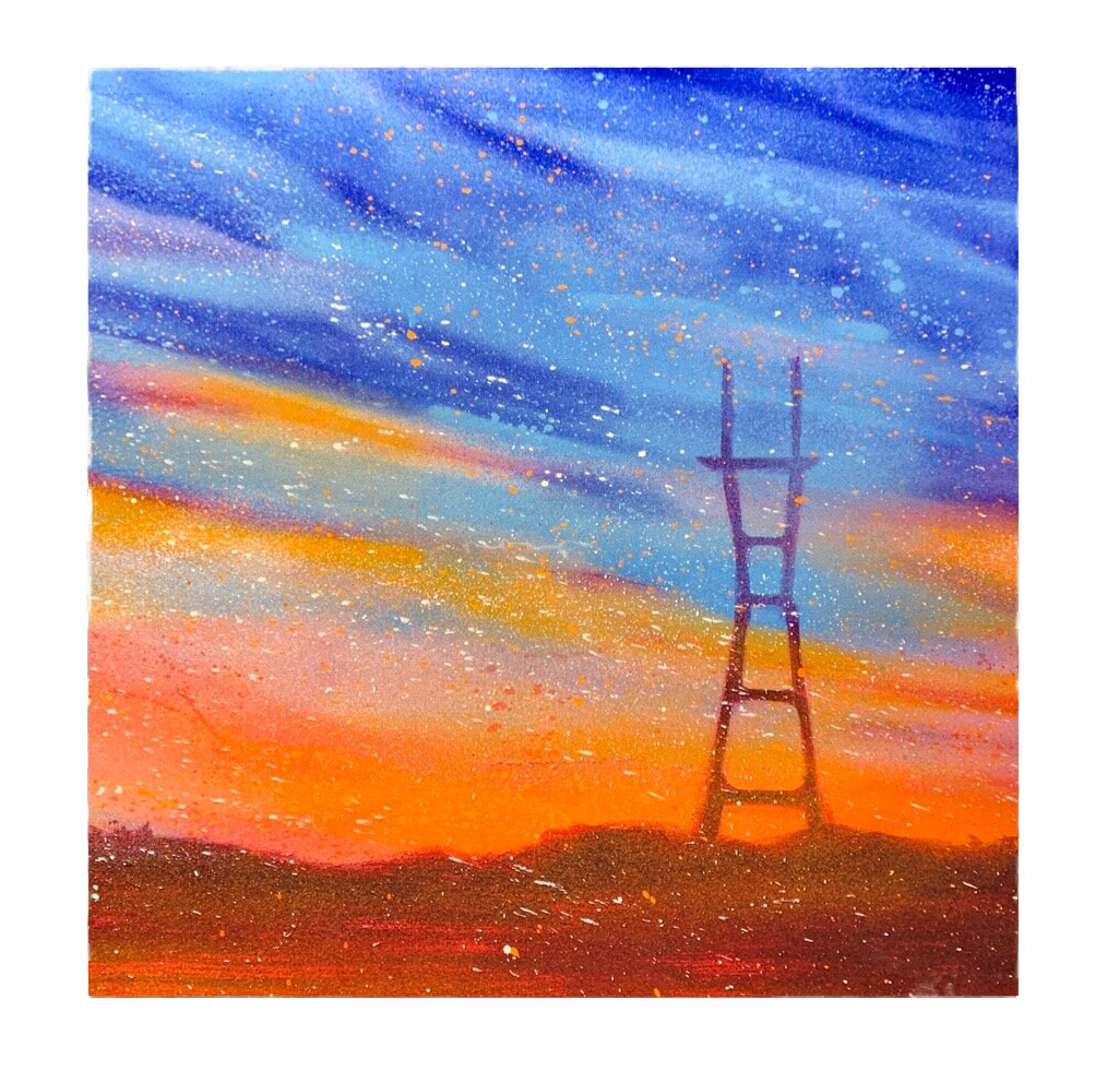 Hazy Sutro Art Print