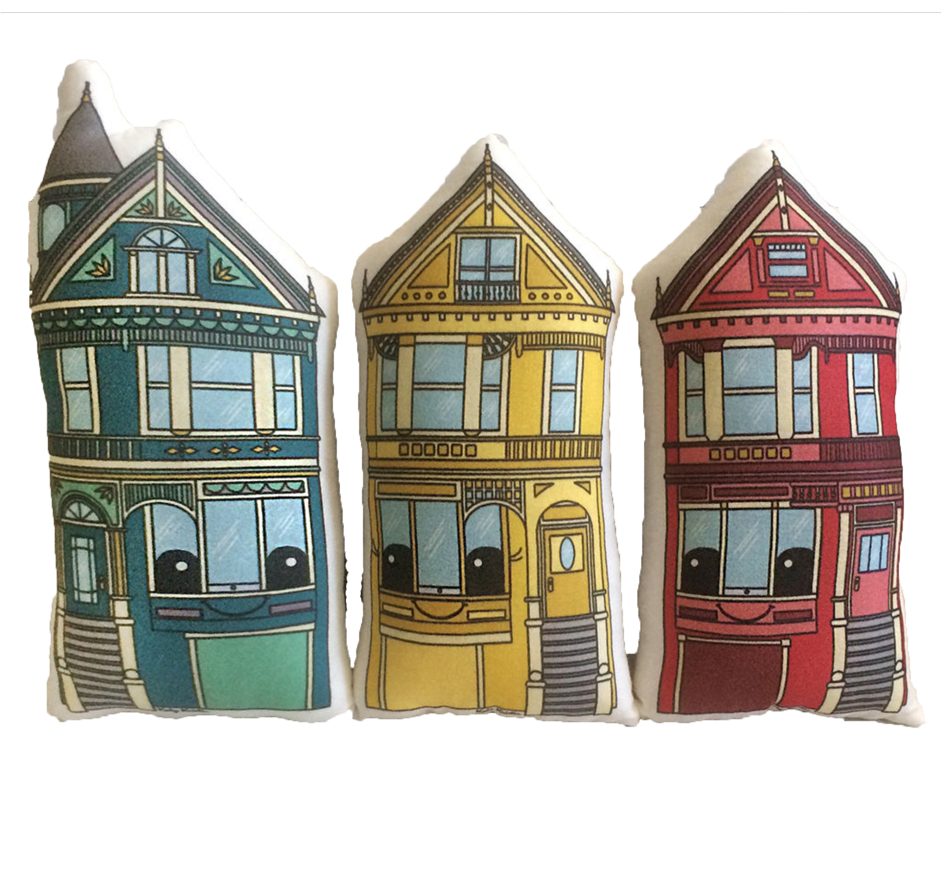 Painted Ladies Pillow