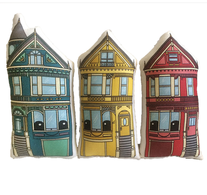 Painted Ladies Pillow