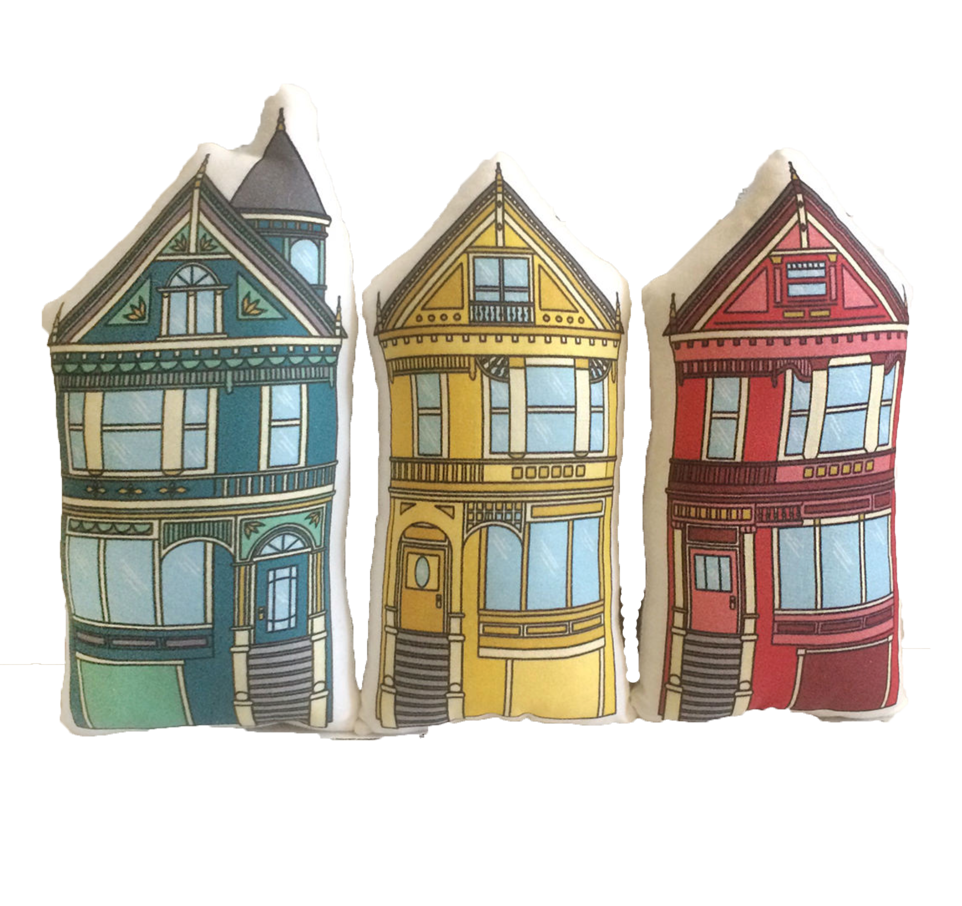 Painted Ladies Pillow