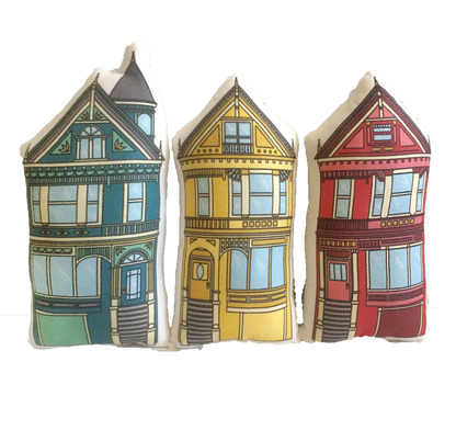 Painted Ladies Pillow