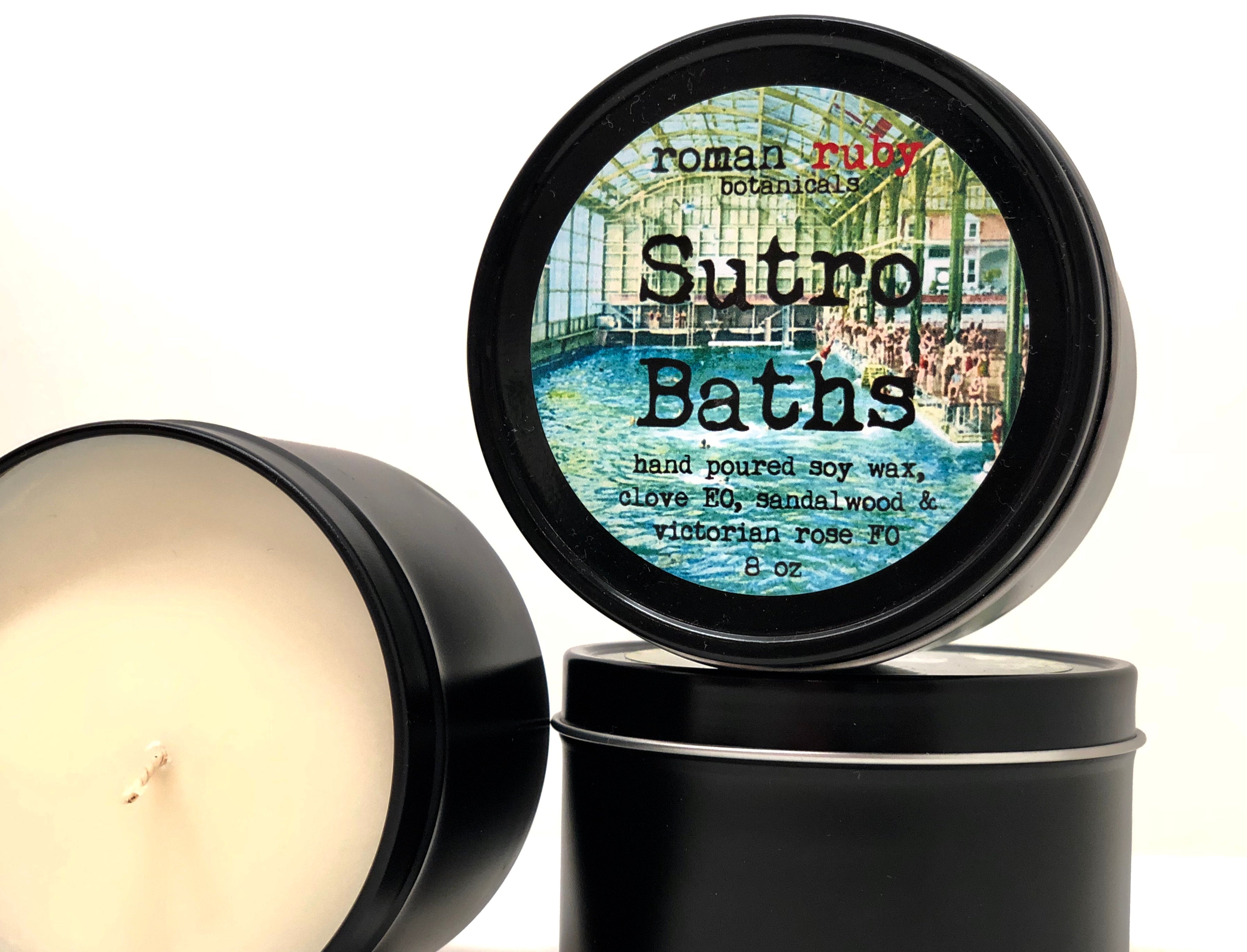 Sutro Baths Candle