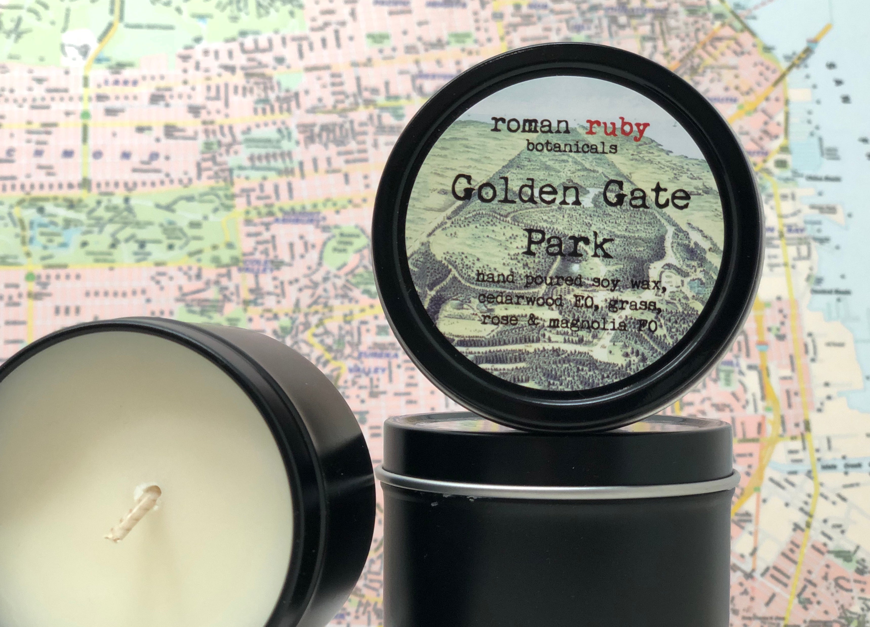 Golden Gate Park Candle