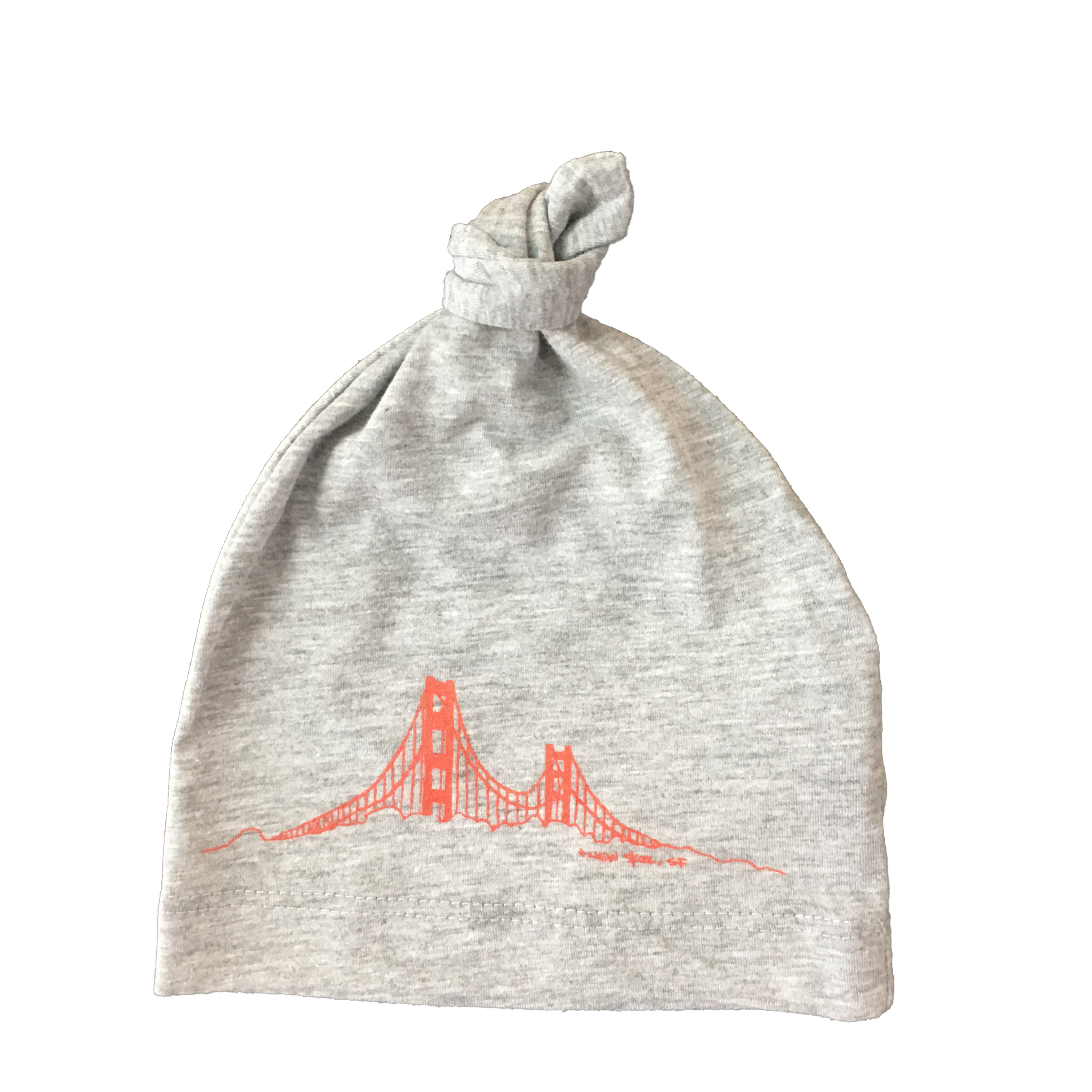 Golden Gate Bridge Knot Hat