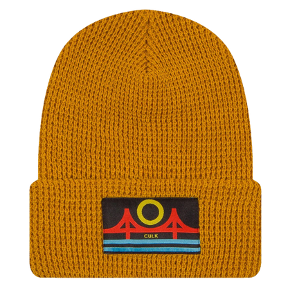 Minimal Bridge beanie - Mustard