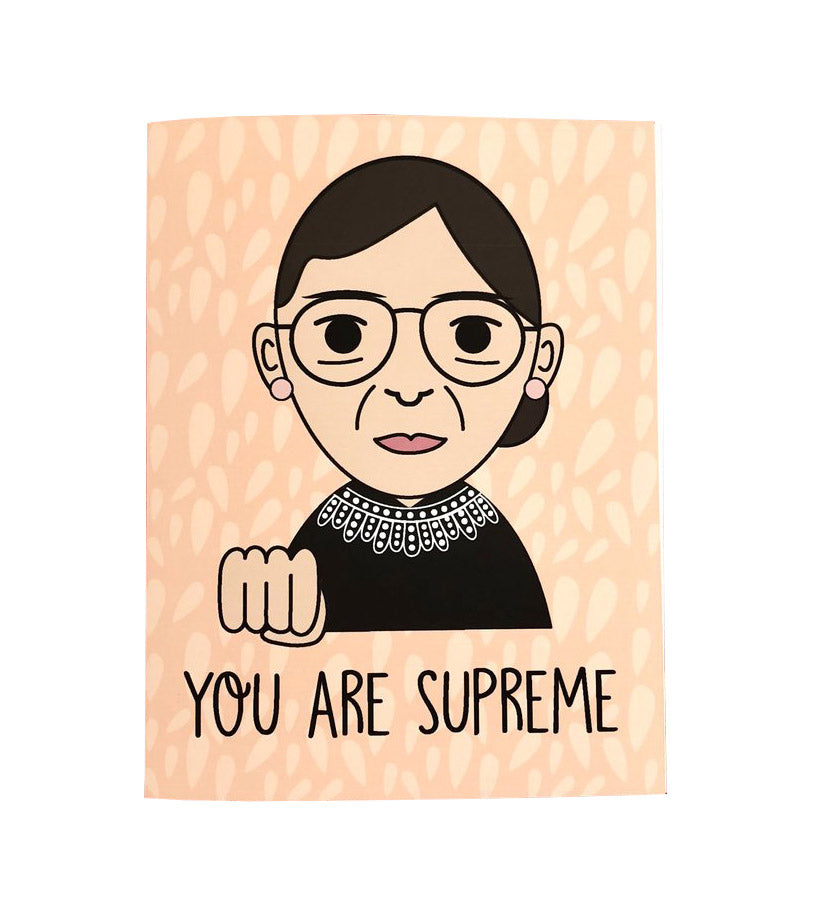 You Are Supreme RBG Card