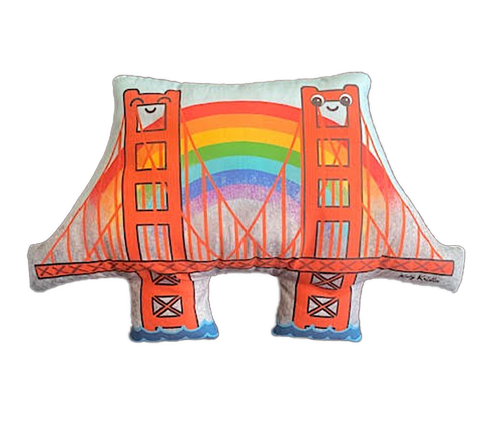 Rainbow Bridge Pillow