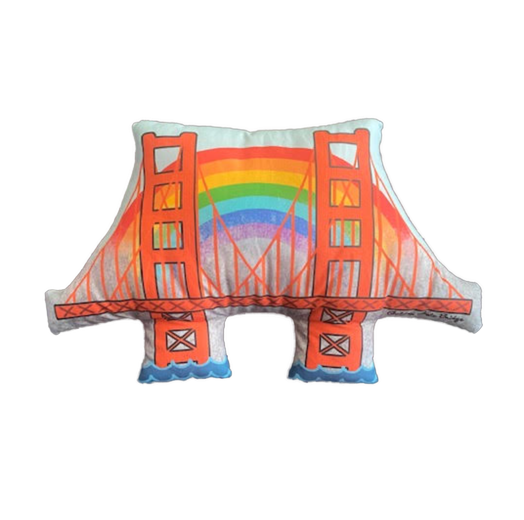 Rainbow Bridge Pillow