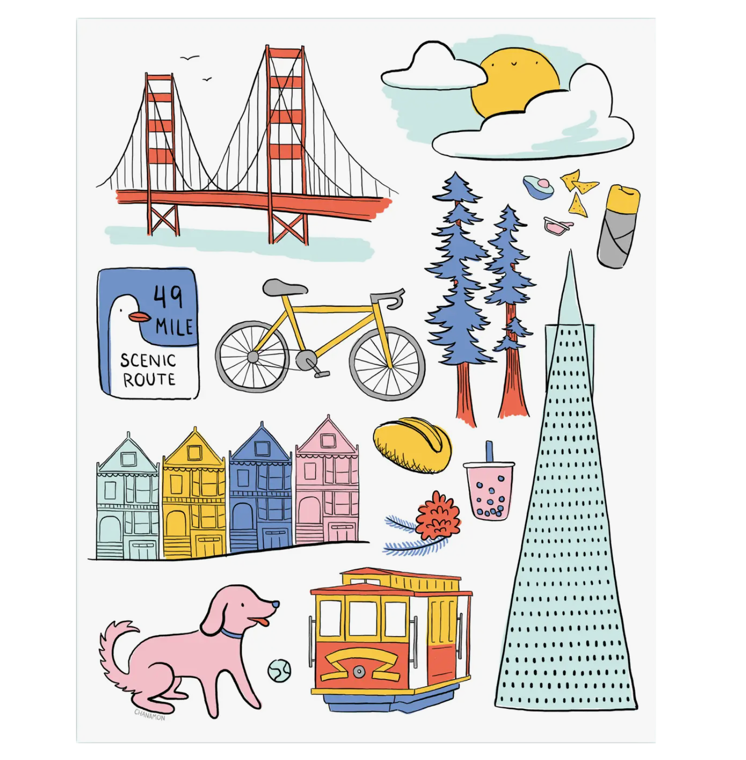 San Francisco City print