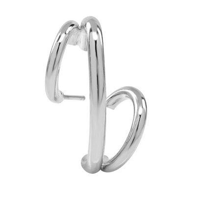 Triple Hoop Cuff Stud