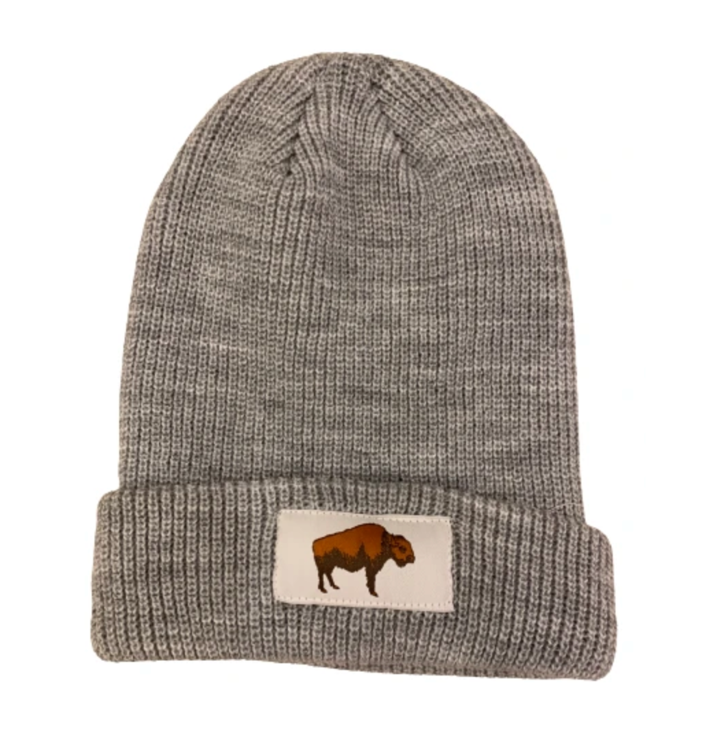 Buffalo Patch Beanie