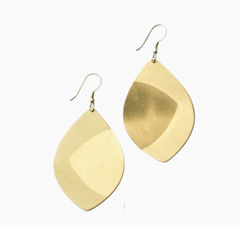 Convex Toned earrings