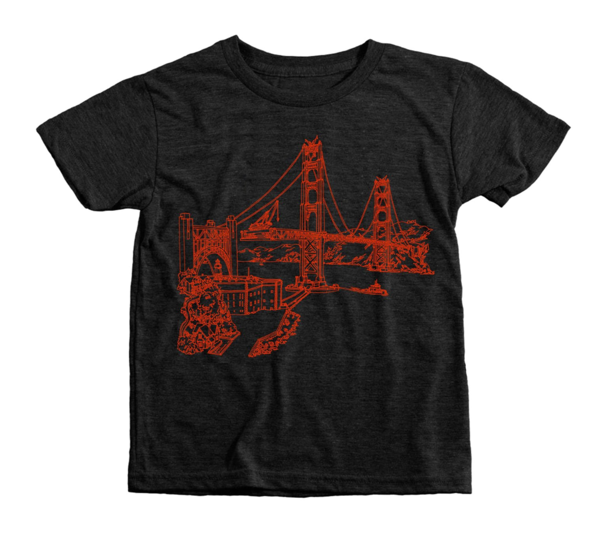 Golden Gate Bridge Kid's T-shirt