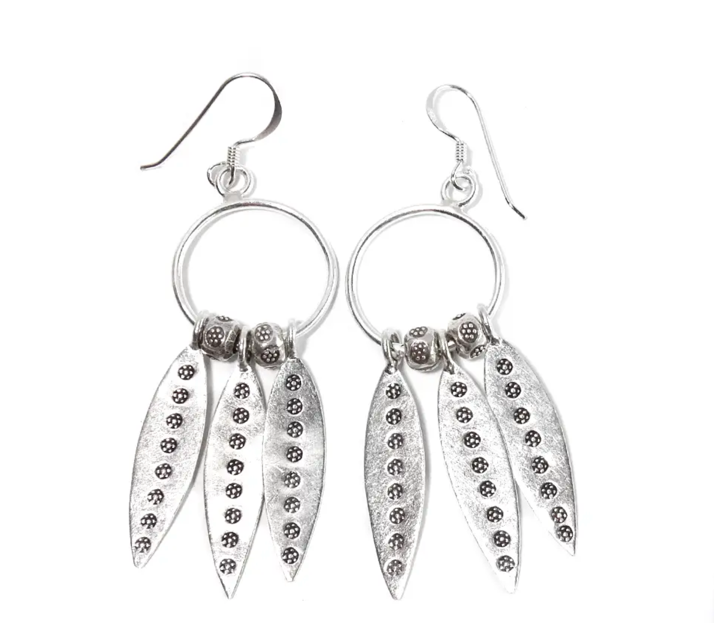 Hanging Leaves earrings