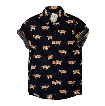 Cows Button Front Shirt