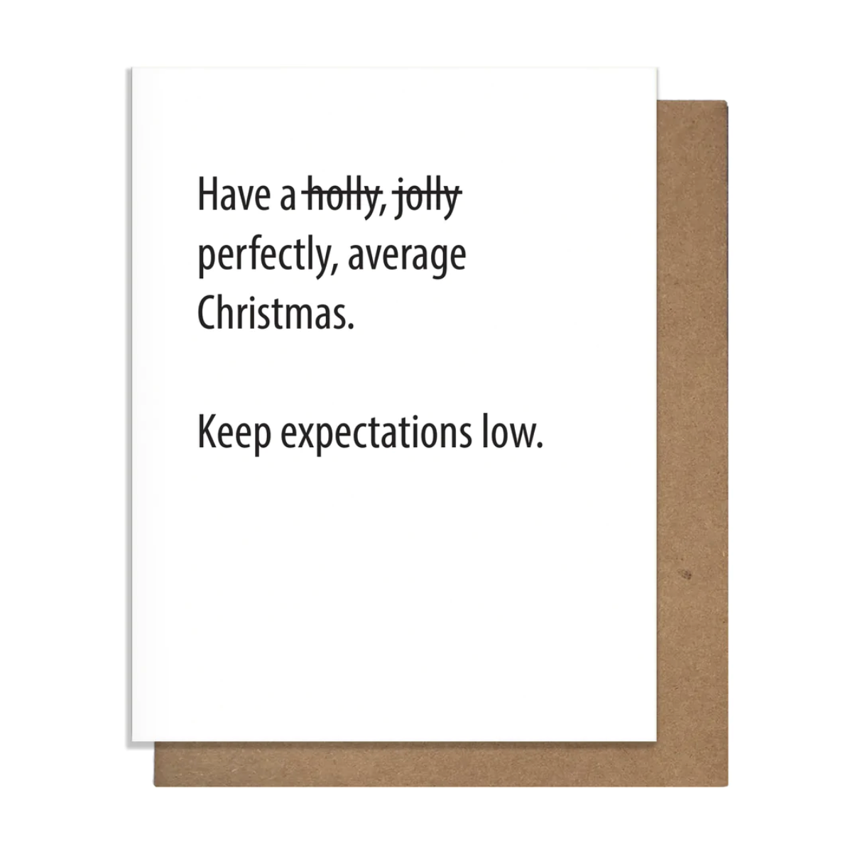 Holly Jolly Greeting Card