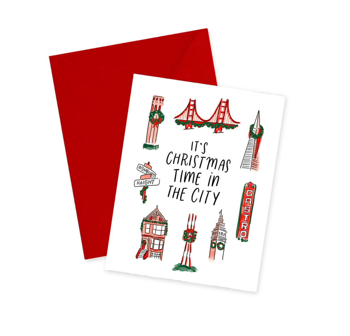 Christmas in the City Card / Card Pack