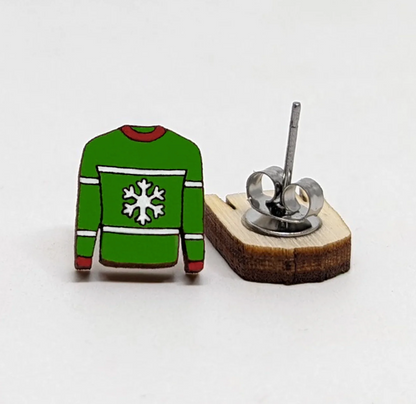 Christmas Sweater Studs