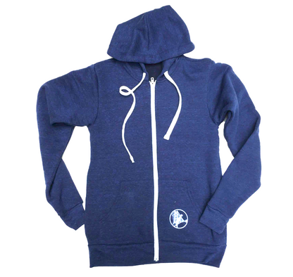 Whale Zip Hoodie