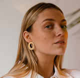 Oblong Form earrings