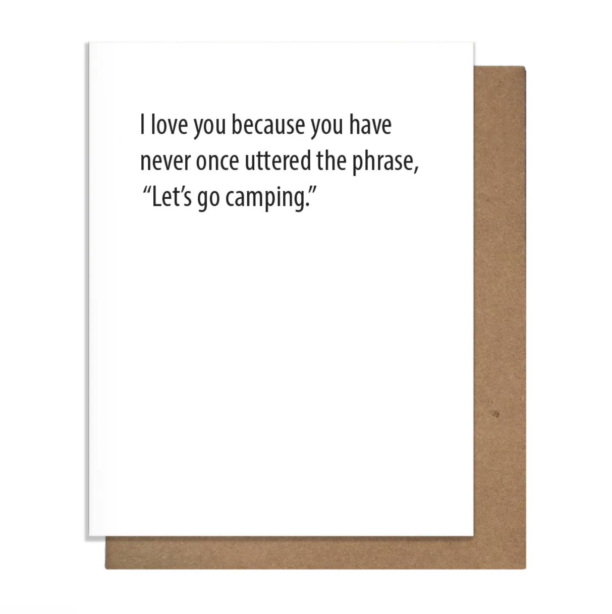 Go Camping Greeting Card