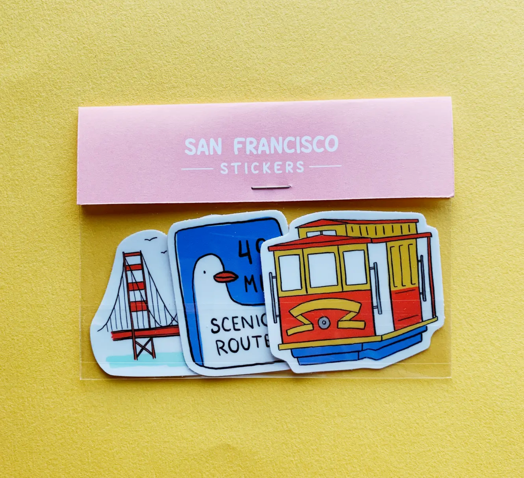 San Francisco sticker pack