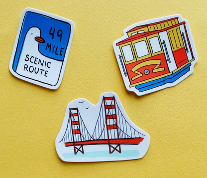 San Francisco sticker pack