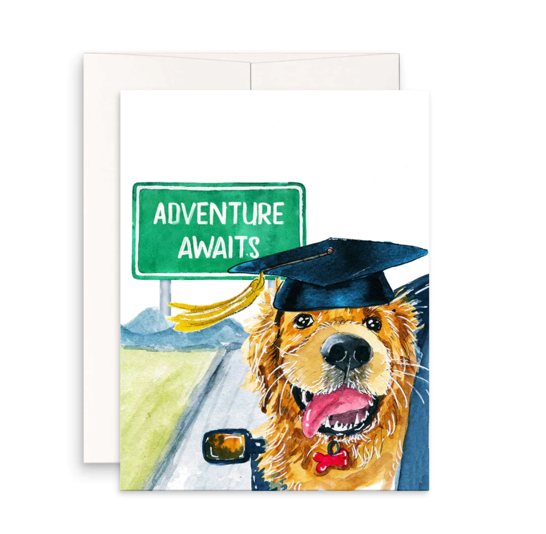 Adventure Awaits card