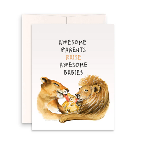 Awesome Parents card